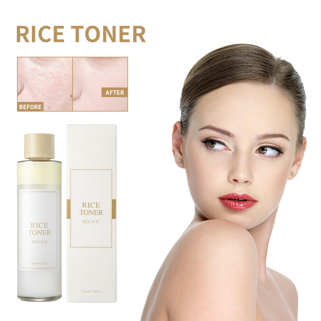 EELHOE Rice Toner Deep Moisturizing Repair Skin Barrier Firming Softening Facial Skin Toner